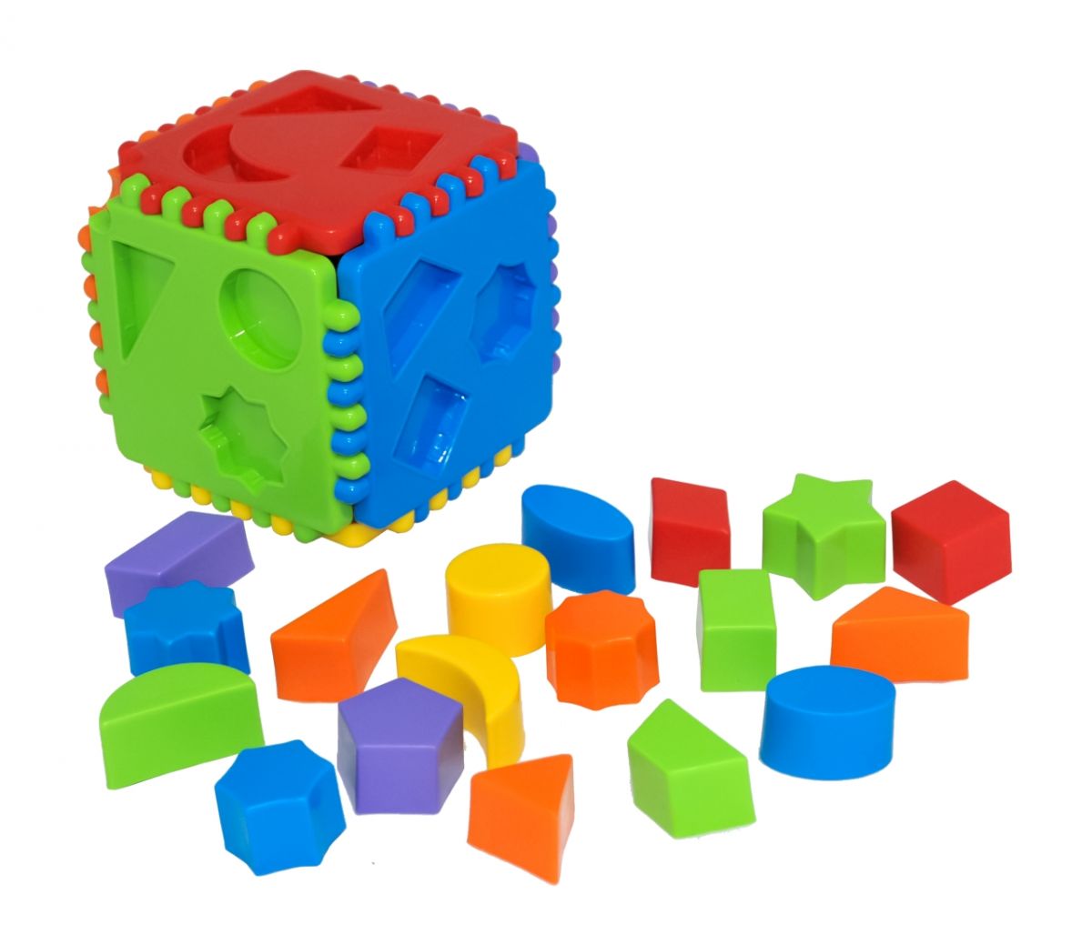 Cub cu forme pentru sortat