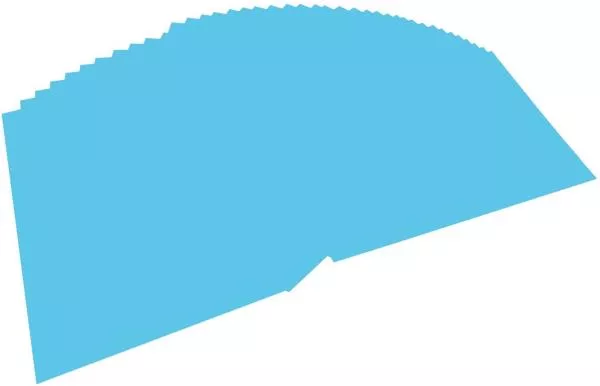 Hartie desen Bleu - 21 x 29 - pachet de 100 coli 130 g