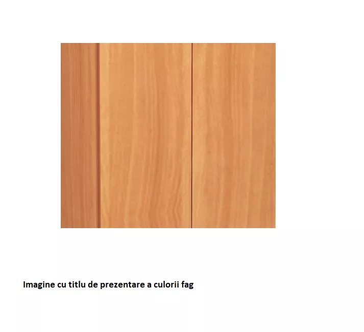 Masa dreptunghiulara din lemn, h 48 cm