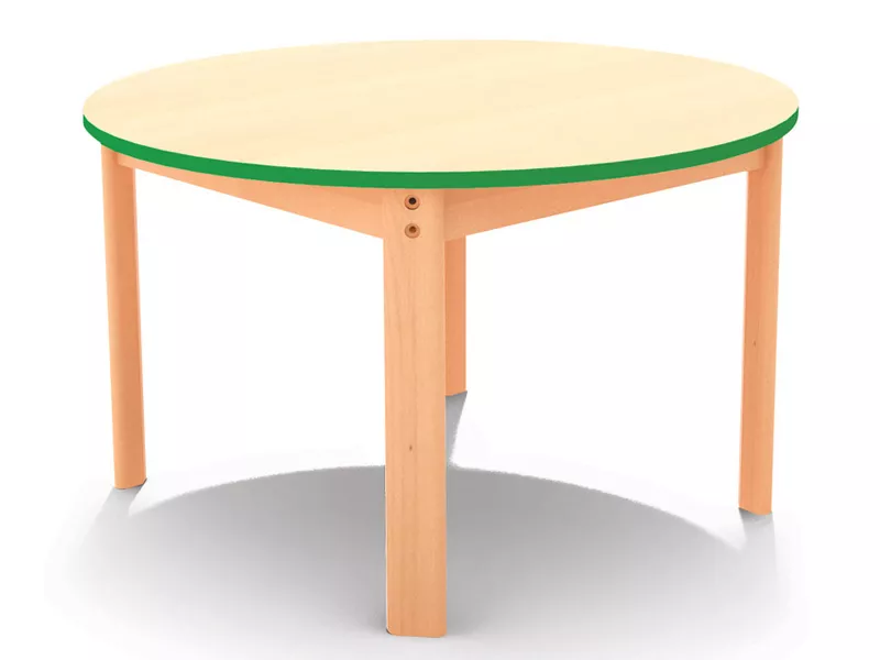 Masa ERGO rotunda 71 cm - verde