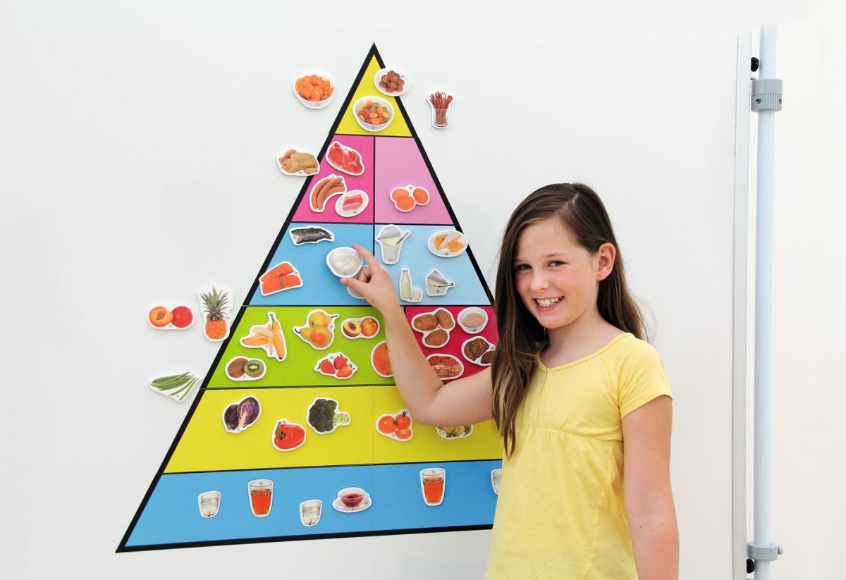 Piramida alimentatiei - magnetica