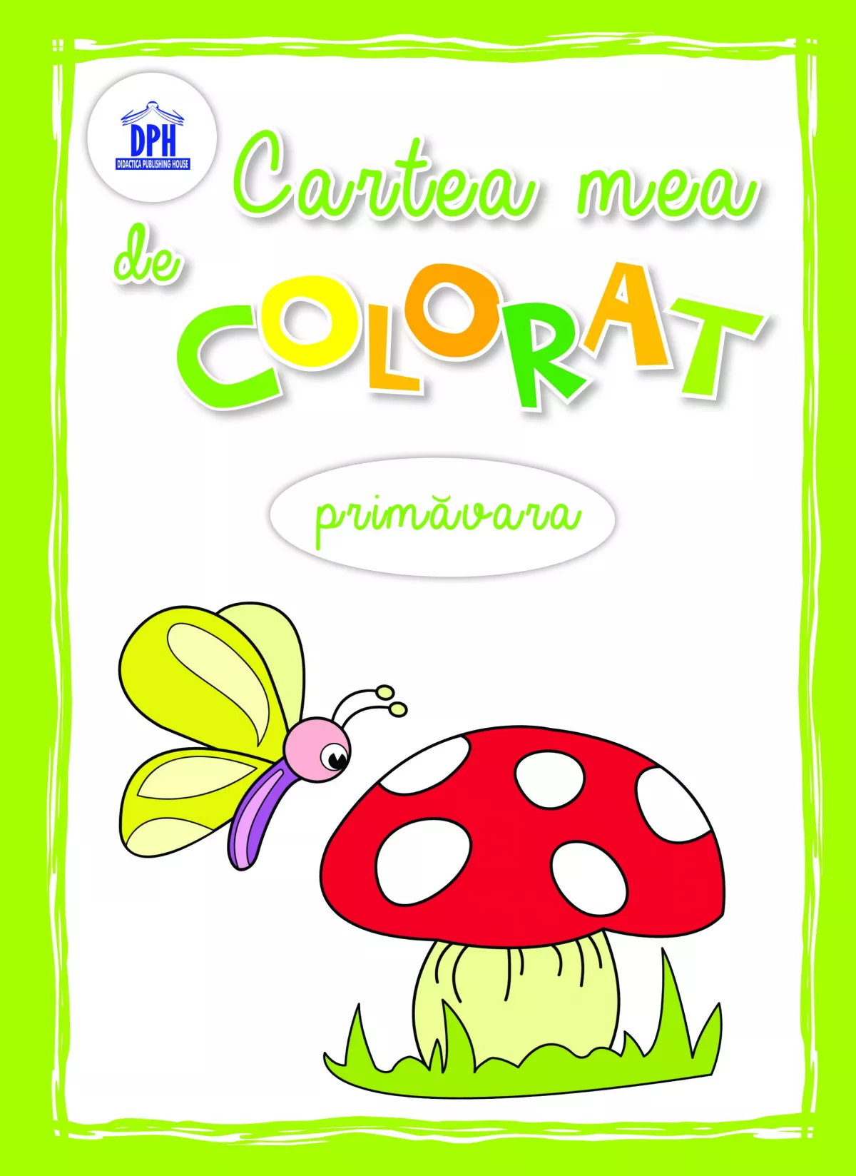 Primavara - Carte de colorat 28 x 20 cm