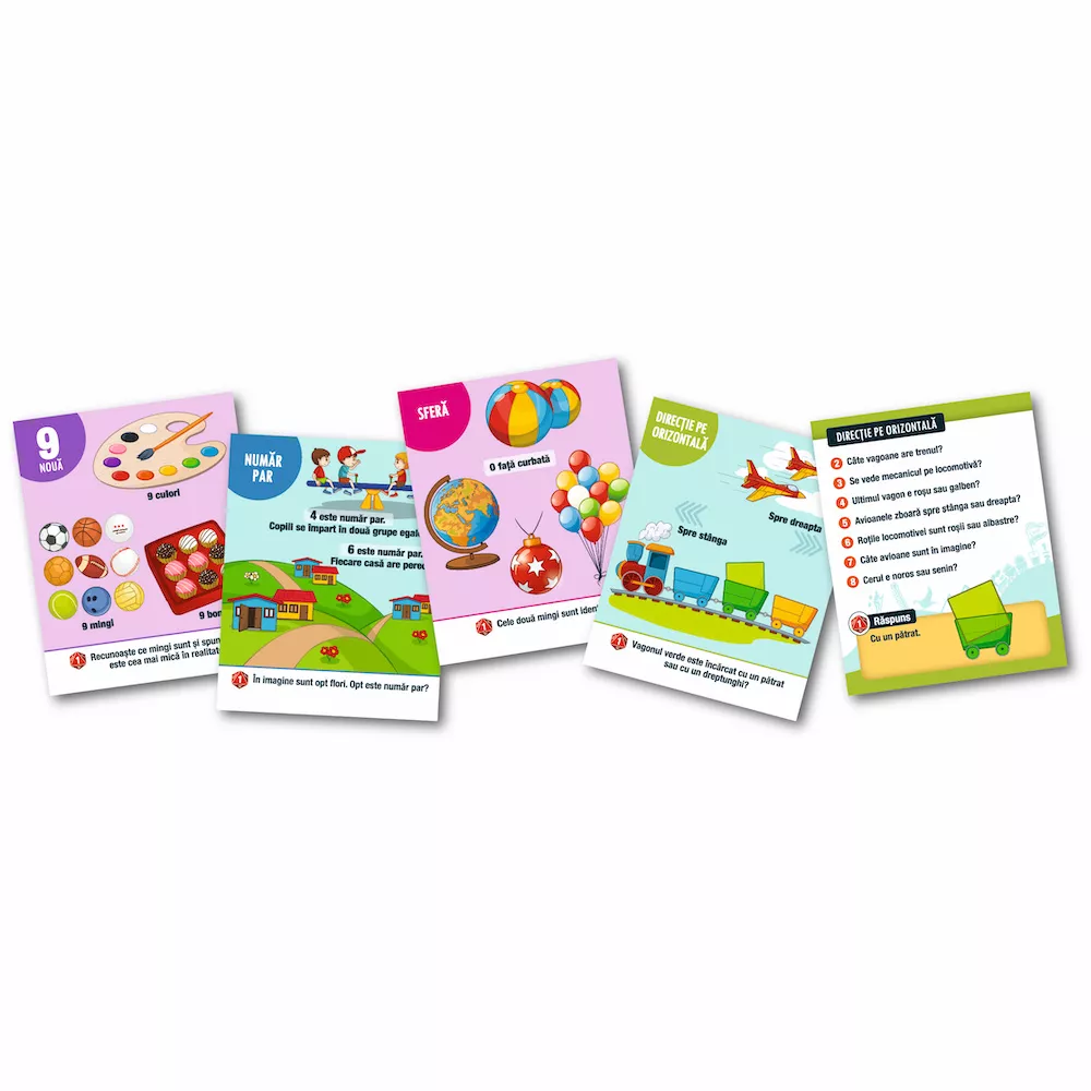 BrainBox MemoRace Primii pasi in mate 491026 Omfal Educational