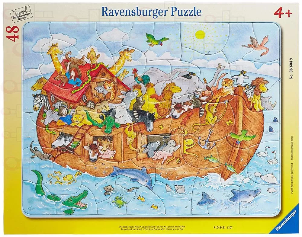 Puzzle Arca lui Noe, 48 piese