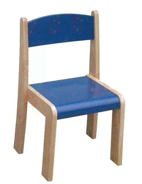 Scaun albastru 31 cm