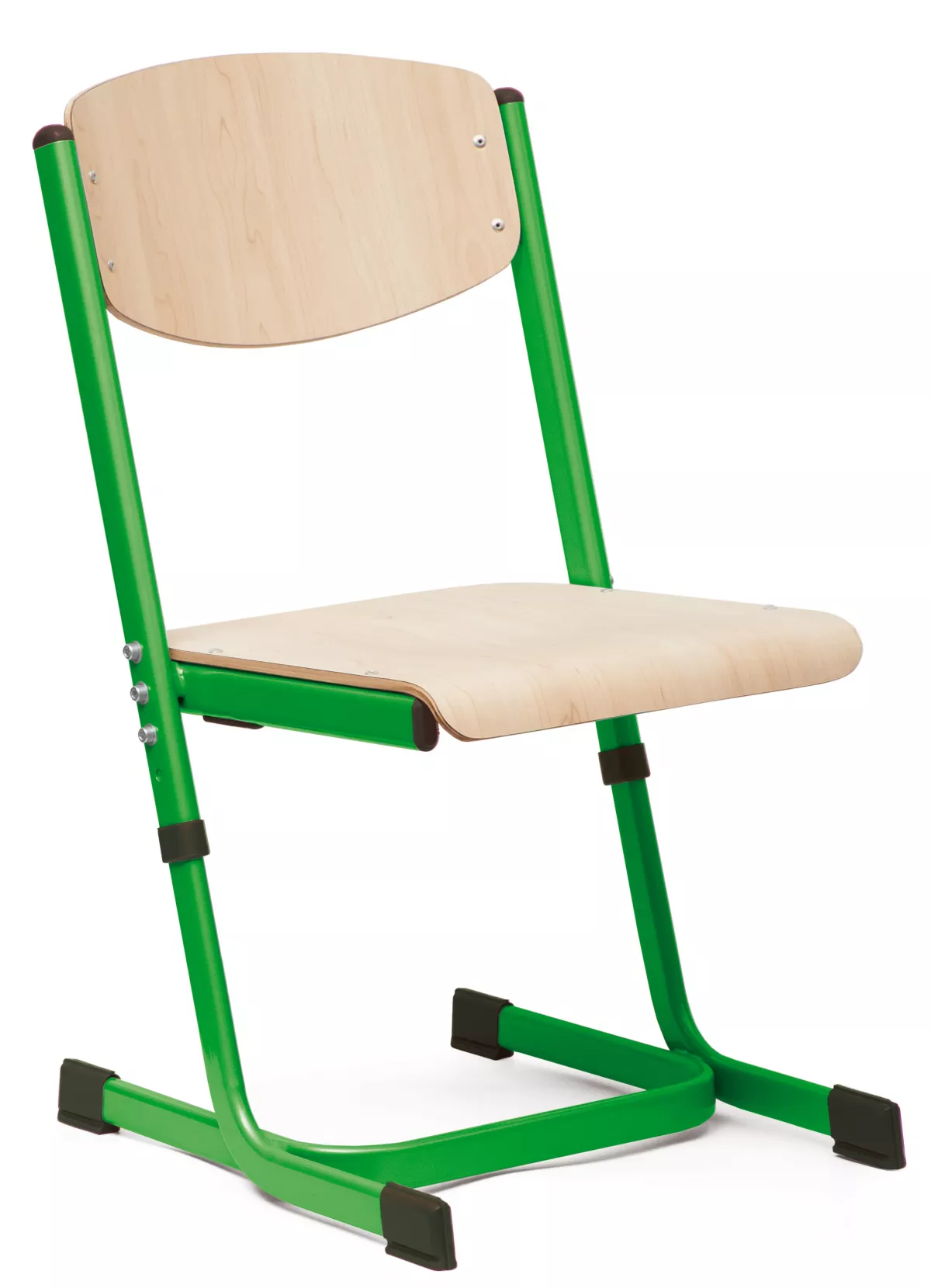 Scaun verde reglabil pentru pupitru H35-38 cm