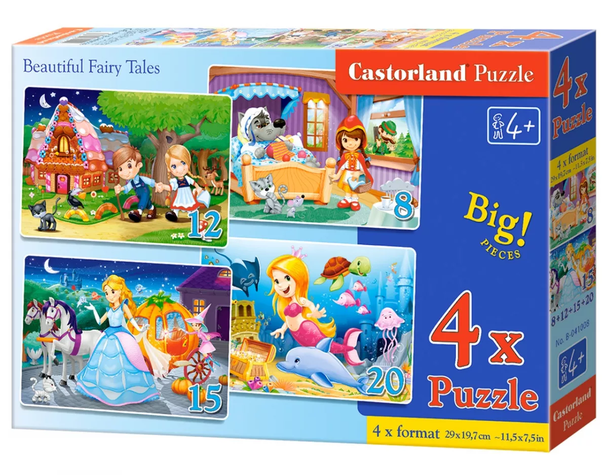 Set 4 puzzle-uri Povesti