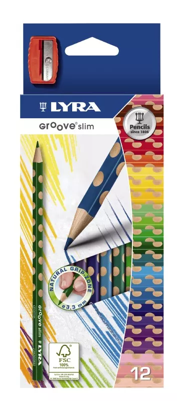 Set creioane colorate ergonomice
