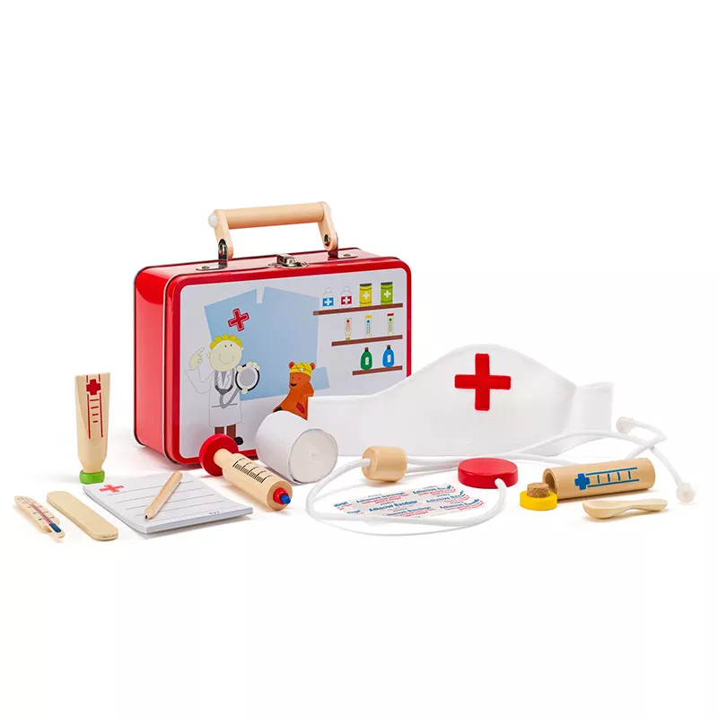 Doctor Set Doctor 170173 Woody Omfal Educational