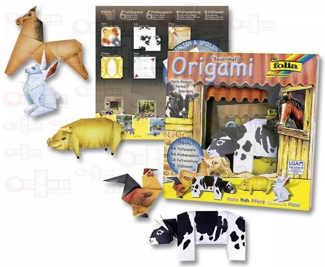 Set origami animale domestice