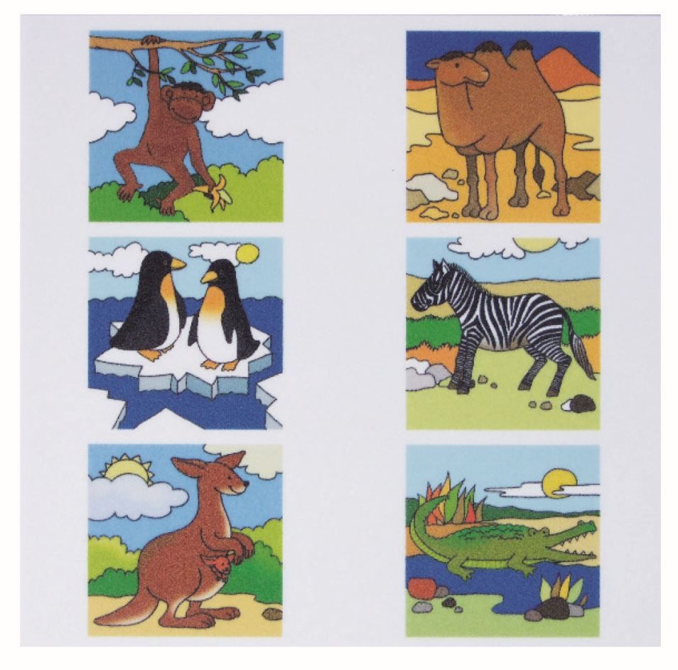 Set Puzzle-uri Animale Zoo