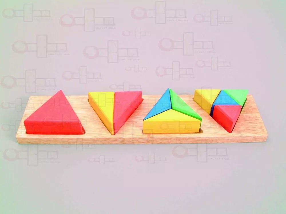 Suport cu fractii triunghiuri
