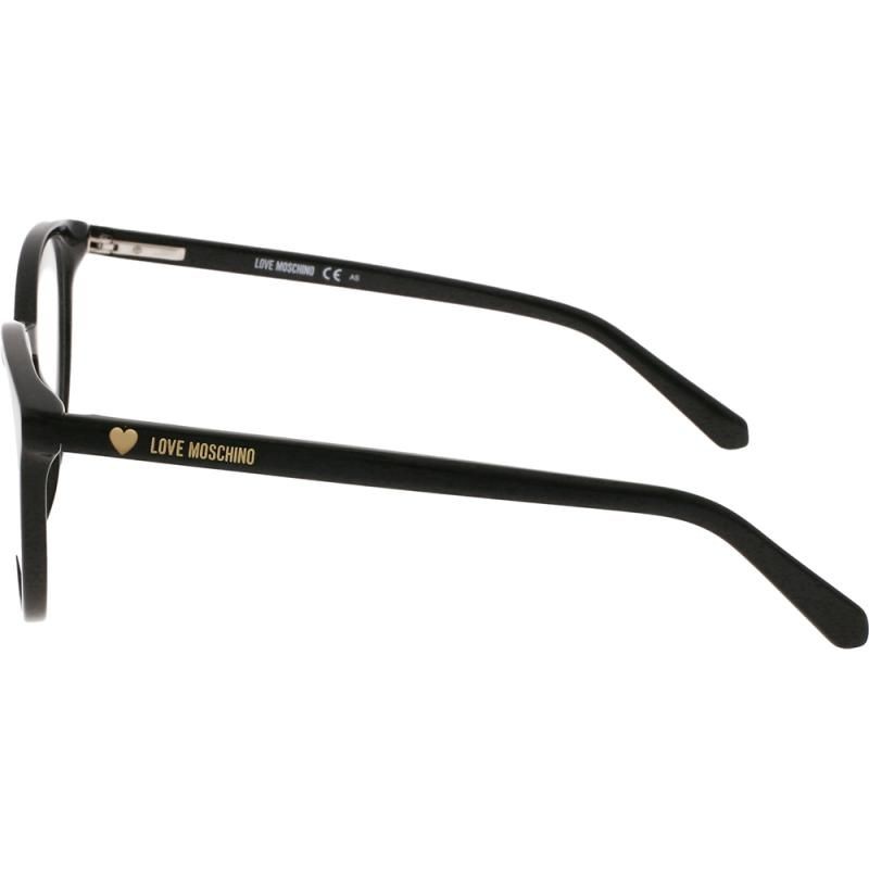 Ochelari de vedere rotunzi pentru femei Love Moschino MOL565 807