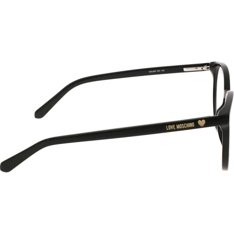 Ochelari de vedere rotunzi pentru femei Love Moschino MOL565 807
