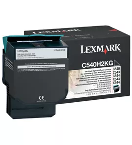 Reumplere cartus Lexmark C540H1KG Black 2.5K 