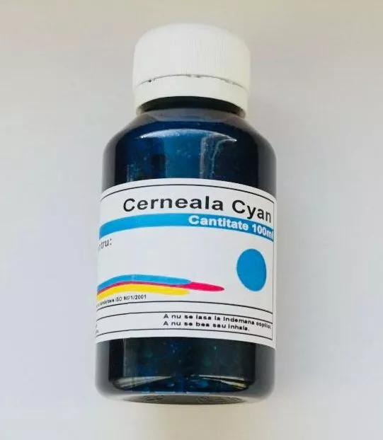 Cerneala refill cartus HP 303 / 303XL Cyan 100ml 