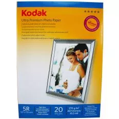 Hartie foto Kodak 5R 13 X 18 RC Ultra Premium High Glossy 270g/mp pachet 20 coli , [],erefill.ro