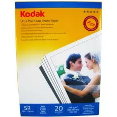 Hartie foto Kodak 5R 13X18 Ultra Premium SATIN 270g/mp pachet 20 coli  , [],erefill.ro