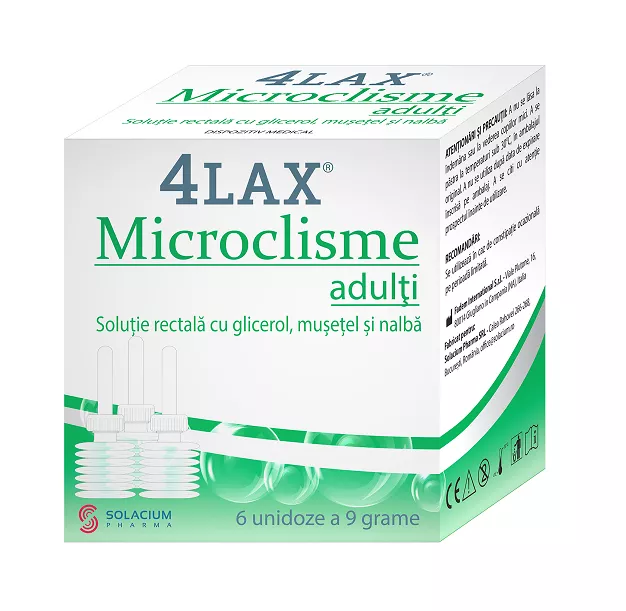4Lax Microclisme adulti x 6unidz, [],remediumfarm.ro