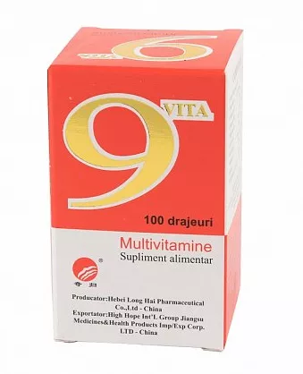 9 Vita x 100dr, [],remediumfarm.ro