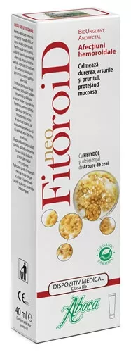 NeoFitoroid Bio unguent, 40 ml, Aboca, [],remediumfarm.ro