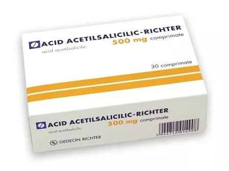 Acid acetilsalicil Richter 500mg x 30cp, [],remediumfarm.ro