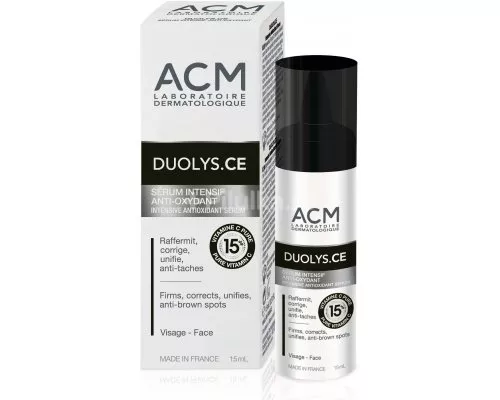 ACM Duolys CE Ser intensiv antioxidant + Vitamina C 15% x 15ml, [],remediumfarm.ro