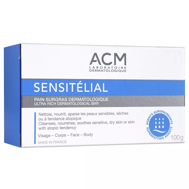 ACM Sensitelial sapun piele sensibila 100g, [],remediumfarm.ro