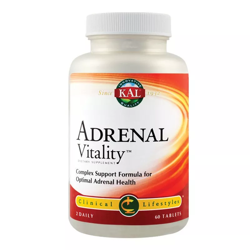 Adrenal Vitality Kal, 60 tablete, Secom, [],remediumfarm.ro
