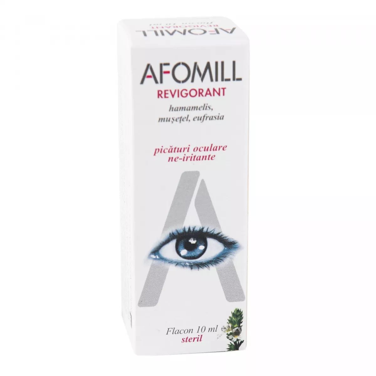 Picaturi oculare revigorante Afomill, 10 ml, Af United, [],remediumfarm.ro