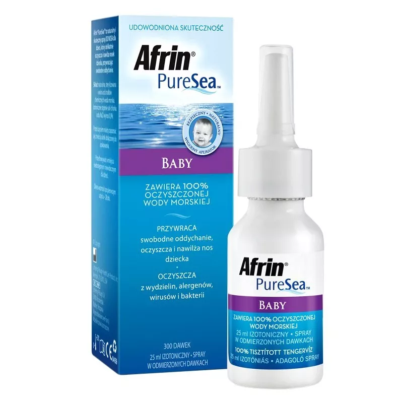 Afrin Puresea Baby spray x 20ml, [],remediumfarm.ro