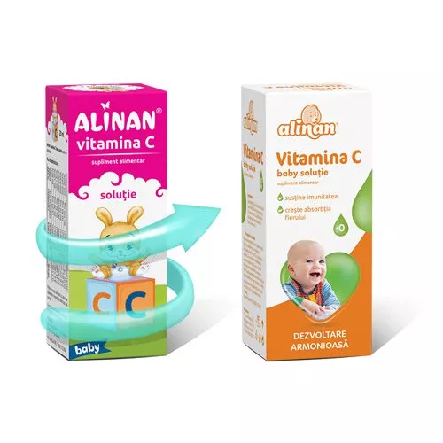 Alinan Vitamina C kids 20 ml, FITERMAN, [],remediumfarm.ro