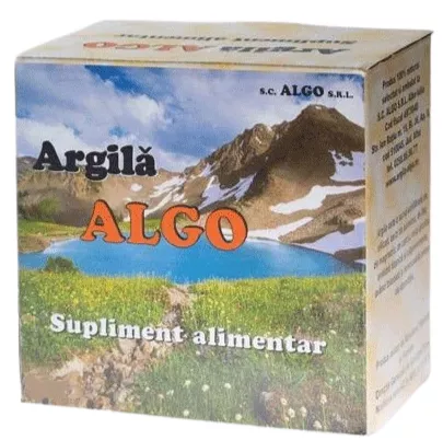 Argila pulbere, 200 g, Algo, [],remediumfarm.ro
