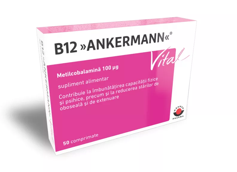B12 Ankermann Vital x 50cp.film, [],remediumfarm.ro