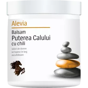 Balsam puterea calului+chili 250g(Alevia), [],remediumfarm.ro