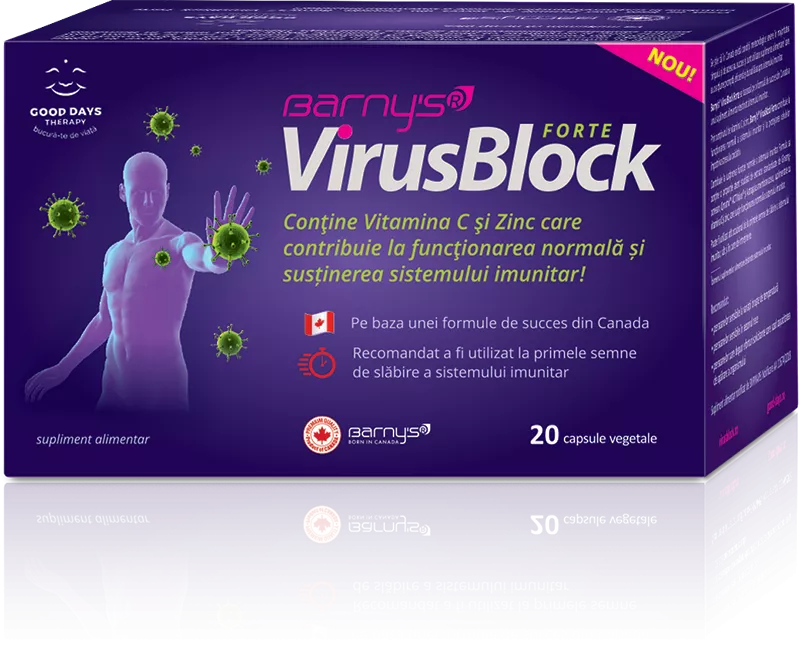Barny's VirusBlock Forte x 20cps, [],remediumfarm.ro