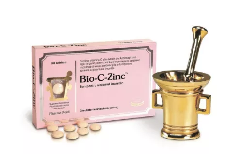 Bio-C-Zinc  x 30 cps (PharmaNord), [],remediumfarm.ro