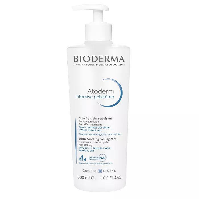 Gel-crema Atoderm Intensive, 500 ml, Bioderma, [],remediumfarm.ro