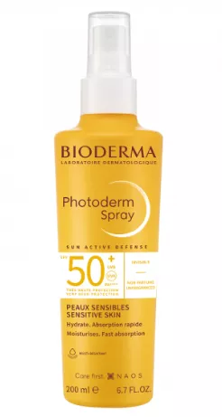 Spray SPF50+ Photoderm Max, 200 ml, Bioderma, [],remediumfarm.ro