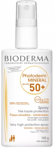 BIODERMA Photoderm Mineral SFP50+ spray 100g, [],remediumfarm.ro
