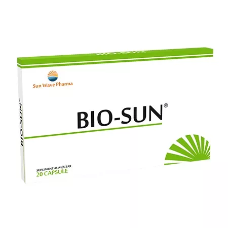 BioSun pro & prebiotice, 20 capsule, Sun Wave Pharma, [],remediumfarm.ro