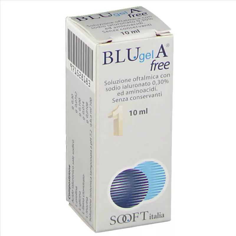 Blu gel A Free 0.30% solutie oftalmica, 10 ml, BioSooft, [],remediumfarm.ro