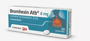 Bromhexin, 8 mg, 20 comprimate, Antibiotice, [],remediumfarm.ro