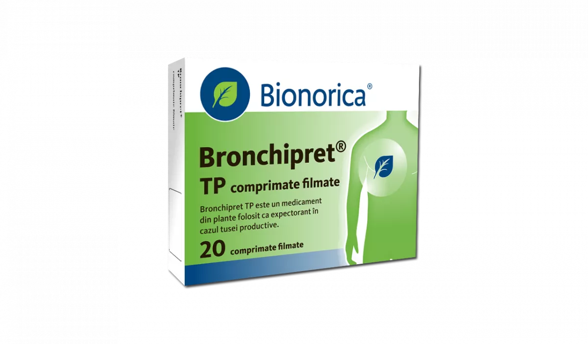 Bronchipret, 20 comprimate, Bionorica, [],remediumfarm.ro