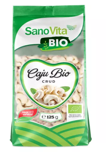 Caju Bio Crud 125gr (Sano Vita), [],remediumfarm.ro