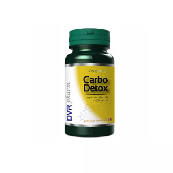 Carbo Detox x 60cps (DVRPharm), [],remediumfarm.ro