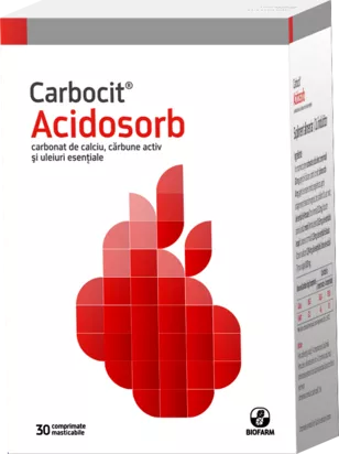 Carbocit Acidosorb x 30cp.mast, [],remediumfarm.ro