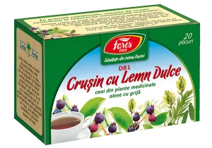 Ceai crusin+lemn dulce x 20dz (Fares), [],remediumfarm.ro