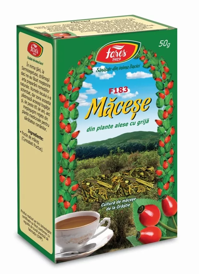 Ceai macese fr x 50g (Fares), [],remediumfarm.ro