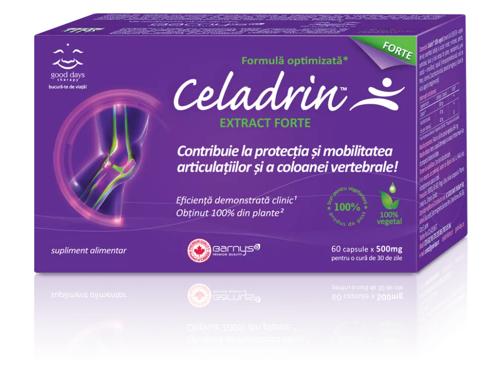 Celadrin extract forte 500mg x 60cps, [],remediumfarm.ro